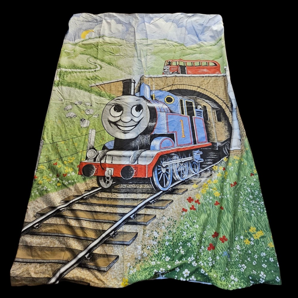 1984 Horrockses Kaye & Ward Ltd Thomas The Tank Twin Duvet Cover & Pillowcase